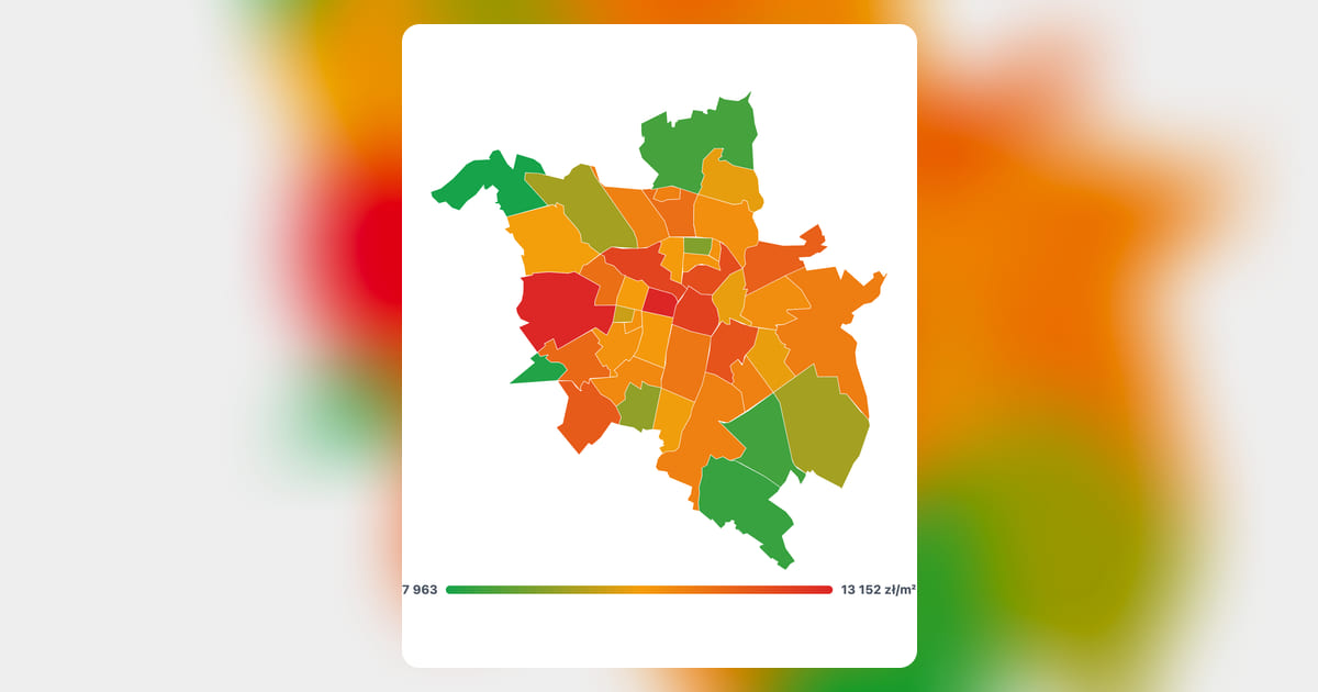Osiedla Poznania: gdzie metr jest najtańszy? Policzyliśmy 17 724 akty notarialne