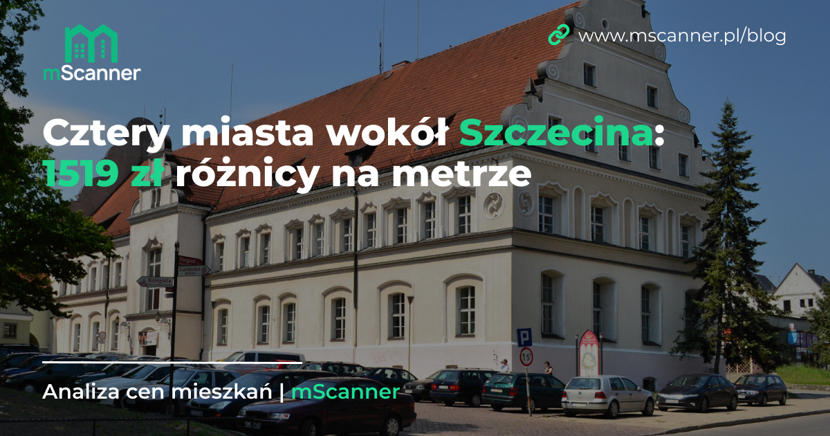 Cztery miasta wokół Szczecina: 1519 zł różnicy na metrze
